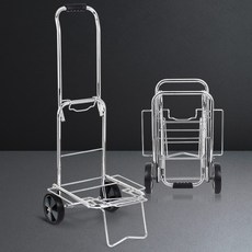핸드카트 602호 쇼핑 장바구니 시장 손수레 접이식, 1개, 본상품선택