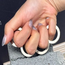 다온58 호신용 너클반지 4개링