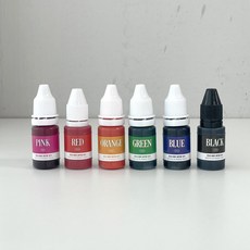 [리필잉크] 만년 스탬프 충전용 잉크 (5ml), 1개, 주황