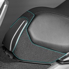 엑드방750 연료탱크 카본 보호 스티커 세트 400용 바디 랩핑 데칼, 7 배럴 앞