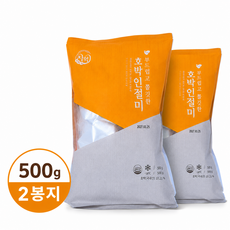 창억 호박 인절미 호박 찹쌀 인절미 냉동떡 간편 간식, 500g, 2개