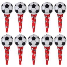 북중미월드컵 응원도구 붉은악마 축구풍선, 10개, 레드