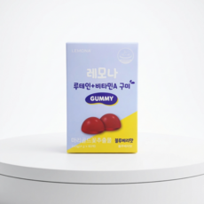 경남제약 레모나 루테인 비타민A 구미 60구미, 1개, 60정