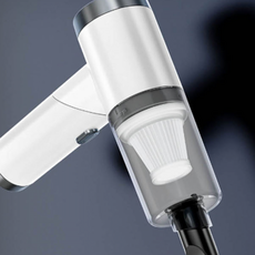 차량용 미니 데일리 핸드 무선 접이식 청소기, 상세페이지 참조, 블랙_ONESIZE