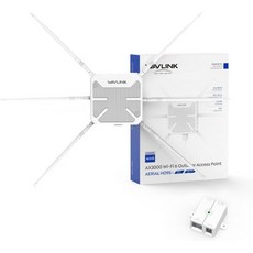 WAVLINK AX3000 실외 WiFi 6 익스텐더 2026 장거리 기가비트 무선 액세스 포인트 듀얼 밴드 7dBi 고이득 안테나 6개 메시/AP/리피터 모드 지원 IP67