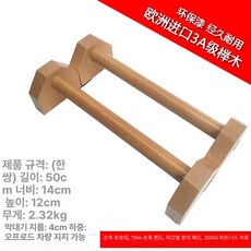 페럴렛바 플란체바 푸쉬업바 팔굽혀펴기기구 패럴렛바 프리미엄 풋샵 패럴렛 헬스몬, 4. 3.8cm 50cm, 기본 모델명/품번