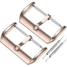 M 미터XITY 시계 스트랩 밴드 버클 잠금장치 스마트워치 스트랩용 W 핀플라스틱 버클실리콘 루프