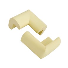 안전쿠션 모서리 스펀지 바닐라색 코너보호대 코너 꼭짓점 모퉁이 스폰지 SG-5DP13-4193, 단일, 1개