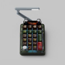 한손키패드 기계식 키보드 프로그래밍 블루투스 키패드, 네, KeysMe Red Axis(선형 축), 라이프 키패드+5면 승화 PBT키캡