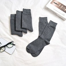 [모던하우스] 신사 장목 무압박 양말 4족 세트 그레이 320013