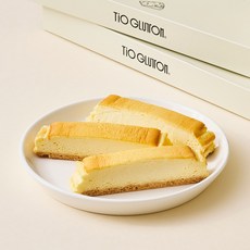 티오글라톤 스틱 치즈케익 420g (10입) 크림치즈 조각케익 개별포장 수제 선물용디저트, 42g, 10개