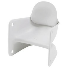 Combi 康貝 學習巧疊椅, 寬底座+Z型結構設計, 圓滑無銳角安全設計, 雙面可坐椅背可拆, 岩石灰, 1個