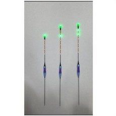 주한피싱 LED 스마트 찌 1점등 2점등 3점등 엄청 밝아요 민물찌 낚시 찌, 3.5g, 3점등(2개)