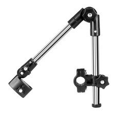 萬用多角度不銹鋼雨傘架, 黑色, 1個