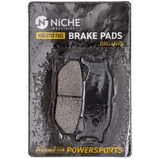 야마하 V 스타 650 950 SR400 로얄 로드 비라고 535 프론트 용 틈새 브레이크 패드 세트, 1 Set (1 Wheel)