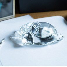 吉卜力宮崎駿龍貓飛天造型水晶玻璃紙鎮 - 日本製正版授權, 1個