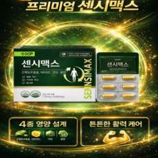 센씨 맥스 아연 함유 장기간 서서 일하시는 분 추천 혈행개선 기억력 항산화 식약청 인증 은행잎추출물, 1세트, 60회분