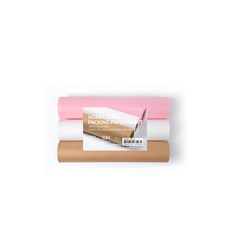 PaperPhant 3컬러(3 Colors) 벌집 크라프트 종이 완충재 포장지, 200mm(폭) 50M(길이)