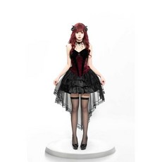 闇黑哥特套裝 哥特女王裝扮 萬聖節角色扮演