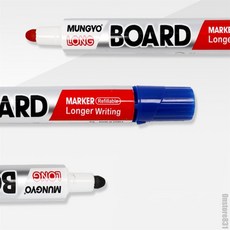 일상발견 보드마카 보드마커 선명한색상롱타입화이트보드마카 칠판마카 가성비좋은롱타입보드마카펜세트, 적색