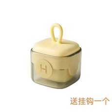 可水洗黏毛器，寵物除毛，滾輪黏毛，永久粘毛器, 1個, 黃色1個裝/可水洗強粘