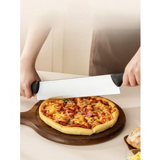 피자 커터 스테인리스 더블 핸드 나이프 베이킹 도구 피자칼, 1개, 8등분 스테인리스 케이크 커터