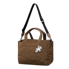 힐크릭 여성골프가방 H432 여성 패딩 토트백 2HCABF4816B_SC, 브라운, 1개