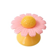 小雛菊 旋轉發光貓薄荷玩具, 1個, 小雛菊旋轉發光貓薄荷玩具-粉, 粉色