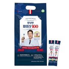 BD사이언스 이대호 마시는 난백 알부민 파워샷 100 아르기닌 타우린 영양 함유 액상스틱, 100개, 20g