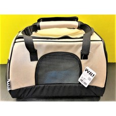 四寶的店 WILL【PB 03 硬底 極透氣款 外出包 星砂款】台灣設計 犬貓 竉物包 可放於will推車上使用, 1個, PB 03 硬底 米色/組, 米色
