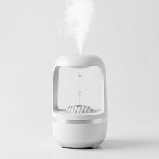 USB 쿨 미스트 가습기 중력 방지 물 흐름 시각 효과 자동 꺼짐 조용한 초음파 휴대용 미니 가습기 침실 아기 아기방 사무실 책상 여행 가정용