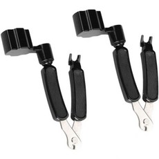 토이비안 2개 세트 기타 줄 감기 및 커터 다기능 교체 키트 어쿠스틱 일렉트릭 기타용 컴팩트 디자인 간편 보관 사용