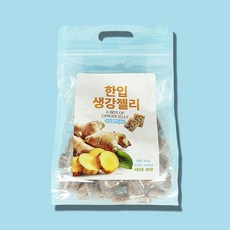 한입 생강젤리 대용량 생강 27% 함유 500g, 1개