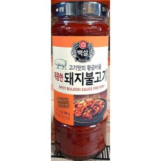 업소용 식당 식자재 재료 백설 돼지불고기양념 500g, 1, 1개