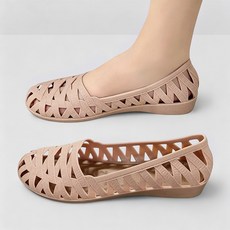 Modern Fashion 여성 젤리 샌들 아쿠아 플랫 슈즈 F20