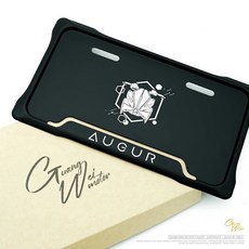 AUGUR 歐格 155 專用 免熄火白黃光切換控制器, 1個, 鋁合金車牌框