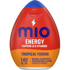 MiO 에너지 트로피컬 퓨전 드링크 믹스 워터 인핸서, 1개, 48ml