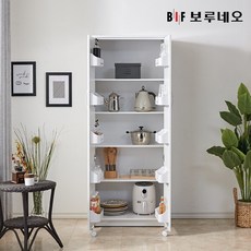 [보루네오 하우스] 앳홈 헤이유 냉장고형 수납장(특대), 색상:화이트