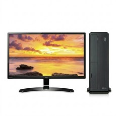 LG 6세대 컴퓨터 + 24인치 모니터세트 가정용 업무용 인강용 엑셀용 학원용, Z70EV-i5 6500, 윈도우 11 프로, 256GB, 8GB, 블랙