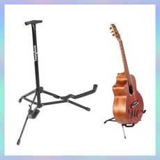 영훈악기 기타 스탠드 컴팩트 휴대용 접이식 경량, YH-A31, 1개