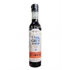 피코크 얼그레이시럽 385ml, 1개