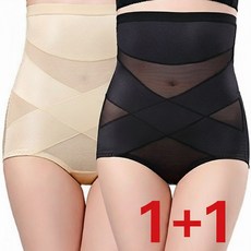 [1+1] 럭시스 하이웨스트 압박 진짜 몸매교정 차단 몸매보정 올메쉬 똥배차단 트임 하이웨스트 바디쉐이퍼 허리 뱃살 엉덩이 보정 속옷 코르셋 거들 산후관리 산전관리 2P