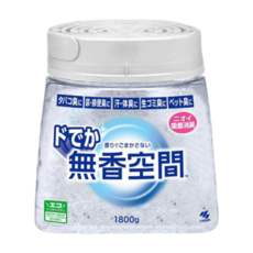 小林製藥 無香空間消臭劑 無香型 特大容量 室內/鞋櫃/廁所除臭, 1.8kg, 1個