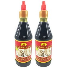 드래곤플라이 프리미엄 굴 소스 19온스 (2개 팩) Dragonfly Premium Oyster Sauce 19 Oz (Pack of 2), 1개