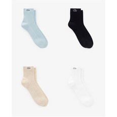 라코스테 LACOSTE (여성 26SS 여성 베이지 립 삭스 RA030E-56G 4컬러 (택1) 463843