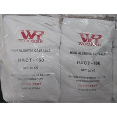 내화캐스터블 HACT-160 최고사용온도1600도 25KG지대포장 1포, 1개