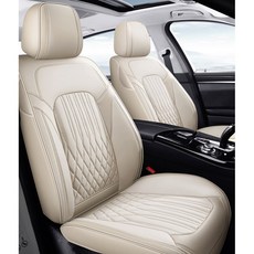 자동차 차량용 카 보호매트 가죽 방석 교체 운전석 시트커버 SF-870, SF-870 앞좌석1SET, 1개, SF-870 앞좌석 바닐라베이지1SET