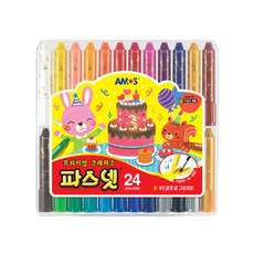 아모스 파스넷 크레파스 24색, 1개