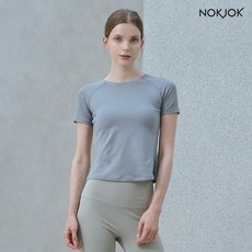 녹족 요가복 필라테스복 하모니 슬림핏 반팔티