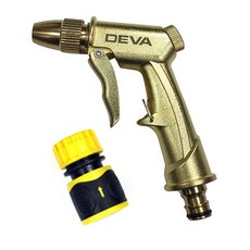 DEVA 피스톨 쿠퍼건 물호스 고압 분사기 워터건 호스 연결 커넥터 DV-PCG1013, 1개, one